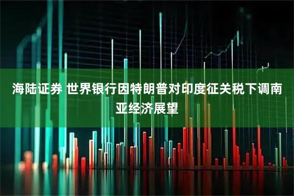 海陆证券 世界银行因特朗普对印度征关税下调南亚经济展望