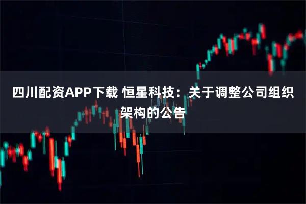 四川配资APP下载 恒星科技：关于调整公司组织架构的公告